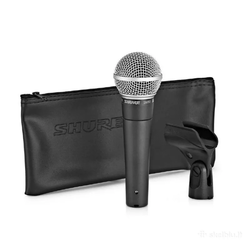 Shure SM58SE - micrófono vocal dinámico cardioide con interruptor