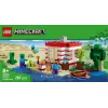 LEGO Minecraft set 21275 casa selvática TNT juguete de construcción, 287 piezas, 2 minifiguras, a partir de 8 años