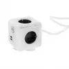 Regleta Tellur Power Cube Extended 4 tomas 2 puertos USB