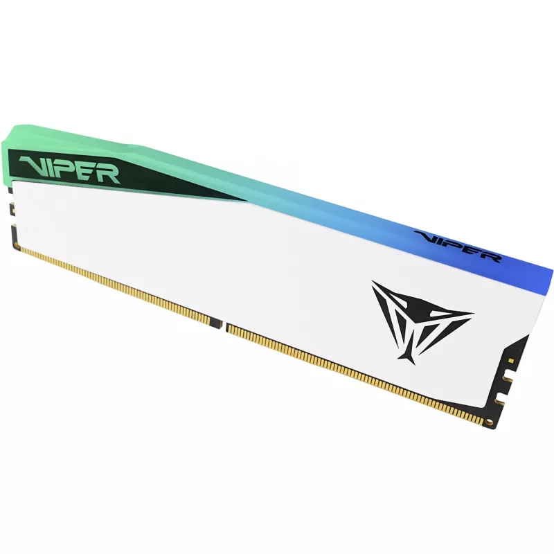 DIMM 48 GB DDR5-6000 (2x 24 GB) Dual-Kit, memoria blanca, PVER548G60C42KW, Viper Elite 5 RGB, INTEL XMP, AMD EXPO