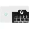 Teclado KeySonic KSK-3210ELU (DE) home USB QWERTZ alemán negro