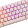 Teclado mecánico gaming White Shark Wakizashi GK-002421V2 rosa US-Blue-Layout