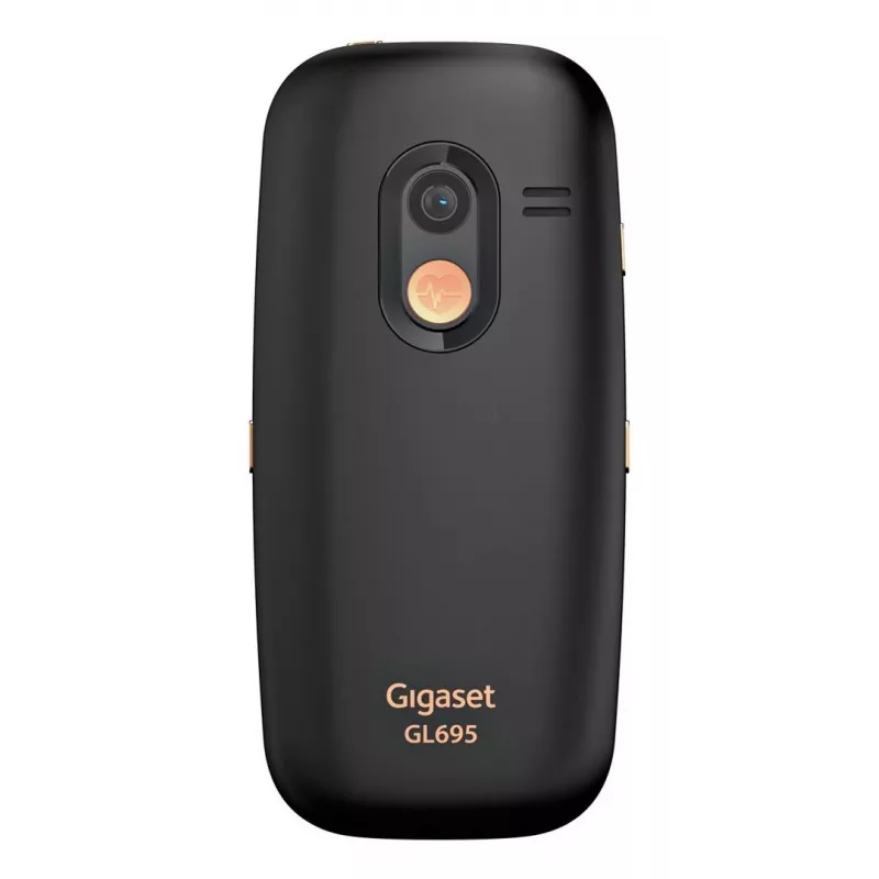 Teléfono para mayores Gigaset GL695 — pantalla de 2,31 inch (5,87 cm), 240×320, Single SIM, 4G, cámara de 2 MP, 1400 mAh, negro