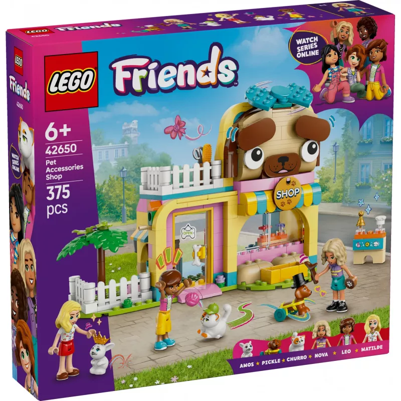 LEGO FRIENDS 42650 Tienda de productos para mascotas