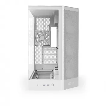 Caja PC NZXT H9 Flow RGB Midi Tower Blanca