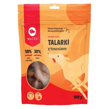 MACED Chips de salmón - snack para perros - 500 g