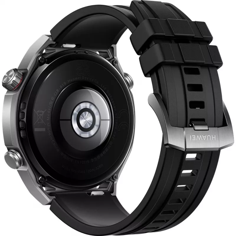 Huawei Watch Ultimate – Smartwatch con correa – caucho nitrilo hidrogenado (HNBR) – circunferencia de muñeca: 140–210 mm – pantalla 3,8 cm (1,5