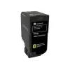 Cartucho de tóner Lexmark 74C0S40 3000 páginas amarillo