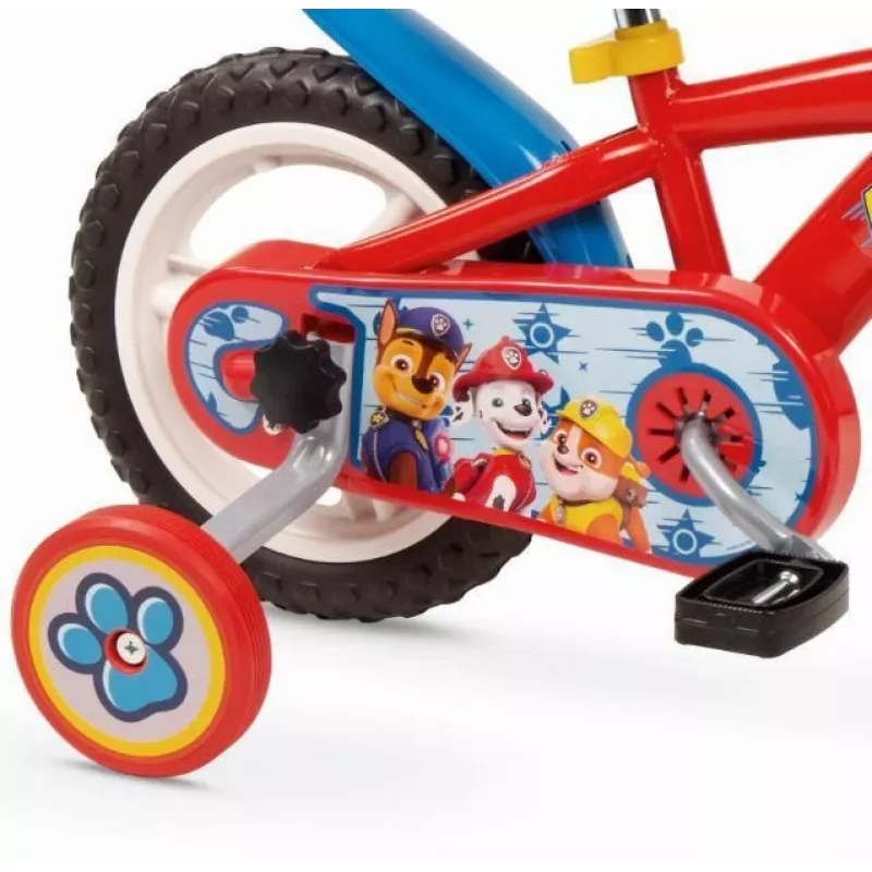 Bicicleta infantil 12 Paw Patrol roja 1178 niño nueva TOIMSA