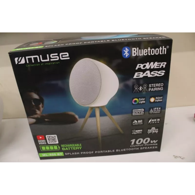 LIQUIDACIÓN. Muse Altavoz Bluetooth portátil ML-655 BT