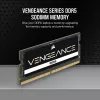 SO-DIMM 64 GB DDR5-5600 (2x 32 GB) kit dual, memoria negra, CMSX64GX5M2A5600C48, Vengeance