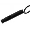 Silbato de supervivencia, aluminio, negro