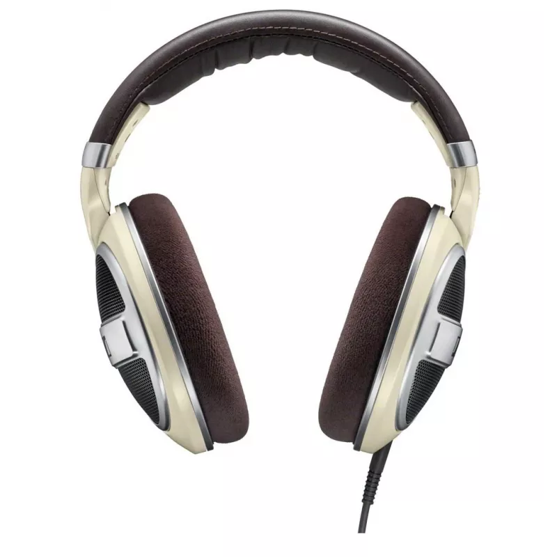 Auriculares Sennheiser HD 599 — con cable, circumaurales, 50 Ω, 12–38500 Hz, cable de 1,2 m, marfil