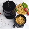 Freidora de aire PRIME3 SAF31 – 2,5 L, 1200 W, freidora de aire sin aceite, negra