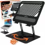Soporte para portátil MEDIA-TECH MT2662 – ajustable en altura, plegable de aluminio para portátiles de 10–17