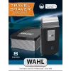 Wahl 3615-1016 afeitadora de láminas para hombre, recortadora, negro, plata