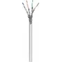 Cable Intellinet Network Bulk Cat7, 23 AWG, hilo macizo, 100 m, gris, cobre, S/FTP, LSZH, clasificado CPR-Dca, rollo