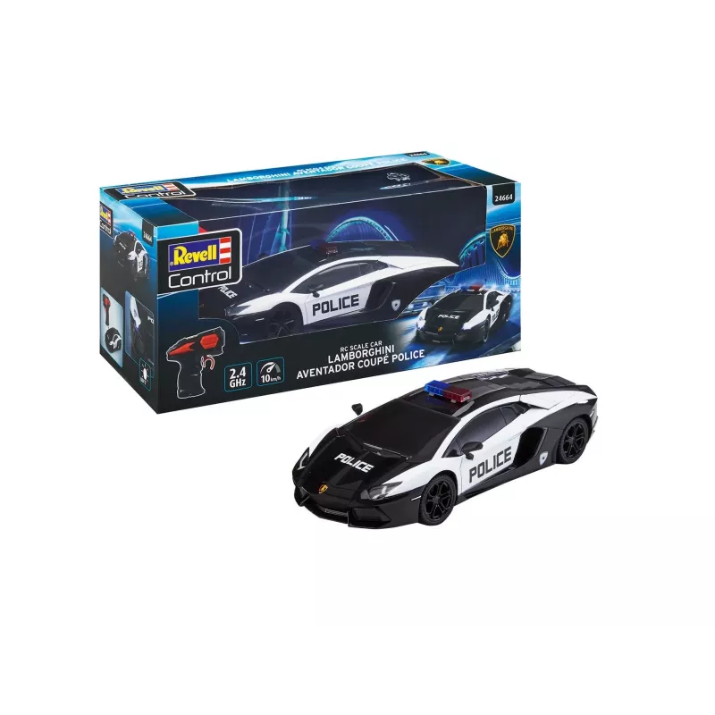 Revell Lamborghini Aventador Polizei Maqueta
