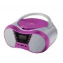 Reproductor de radio CD LILA2 USB/BT rosa