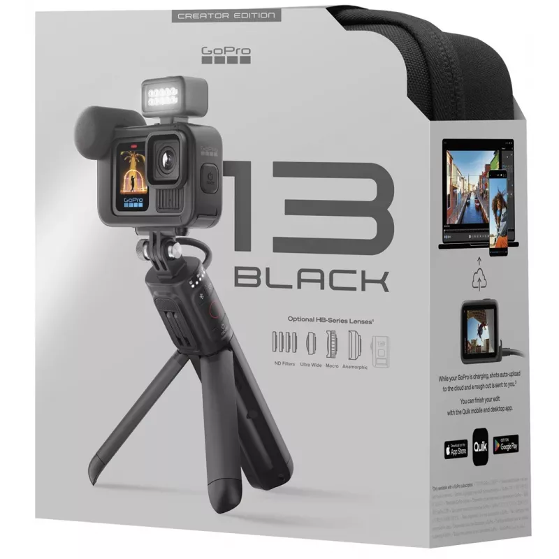 Cámara de acción GoPro HERO13 Black Creator Edition