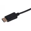 Adaptador de cable de vídeo SAVIO DisplayPort a HDMI tipo A CL-56, 1,5 m, negro