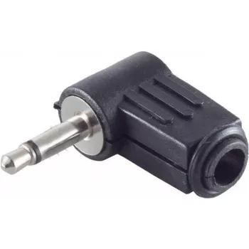 Conector macho mono 3.5mm en ángulo recto ShiverPeaks 51100-W - conector macho de audio mono 3,5 mm en ángulo recto