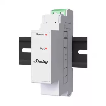 Medidor de energía Shelly Pro 3EM dispositivo de monitorización Wi-Fi trifásico para consumo eléctrico y gestión de cargas