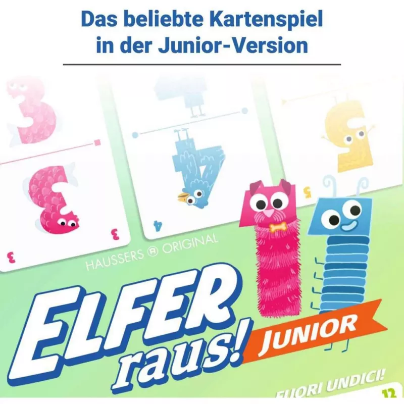 Elfer raus Junior, juego de cartas