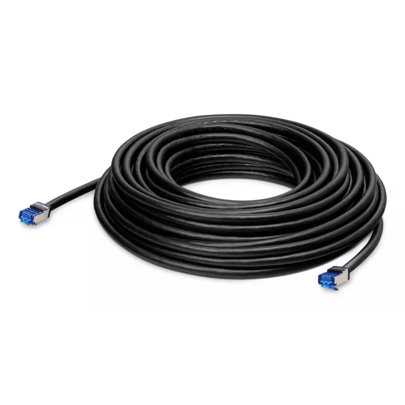 LANCOM Systems OW-602 — Cat6a S/FTP, RJ-45 a RJ-45, 15 m, negro