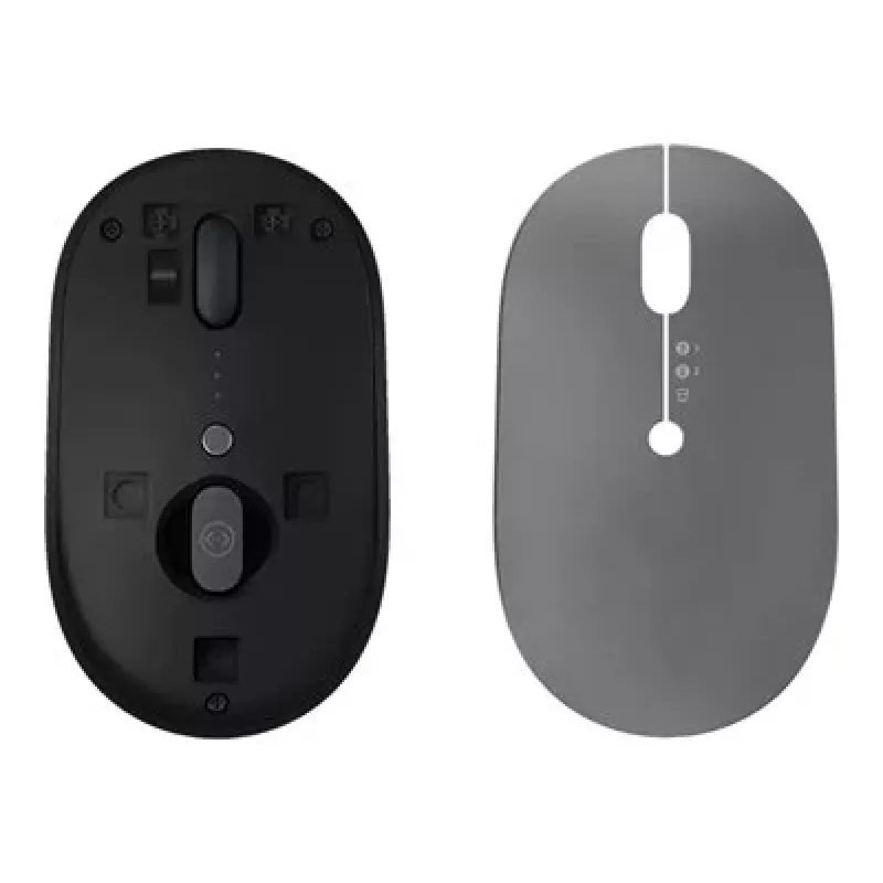 Ratón Lenovo Go multi-dispositivo oficina ambidiestro RF Wireless + Bluetooth óptico 2400 DPI