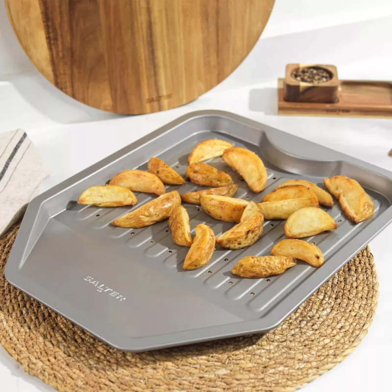 Accesorio de cocina Salter Chip Tray BW13672 antiadherente, apto para lavavajillas