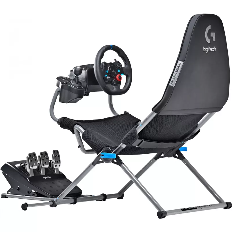 Playseat Challenge X - Logitech G Edition silla gaming para consolas Negro, Gris