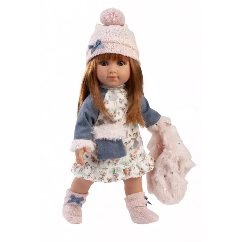 Muñeca Llorens Nicole 35 cm – rasgos realistas, cuerpo blando, muñeca bebé