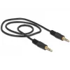 Cable de audio DeLOCK 0,5 m 3,5 mm conector macho/conector macho