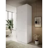 Armario ropero cama meble PAFOS 2D BASE 90×55,5×45 cm blanco mate, 2 puertas