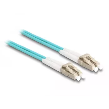 Cable de fibra óptica DeLOCK LC Duplex a LC Duplex OM3 1 m
