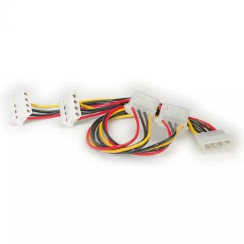 Cable en Y ROLINE 4 pol. HDD / 4x 4 pol. HDD (90°) (11.03.1003)