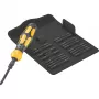 Wera 05018110001 Kraftform Kompakt 900 Set 1 juego de destornilladores con destornillador de impacto y puntas, 19 piezas, 1/4", negro/amarillo
