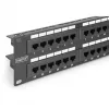 DIGITUS - Patch Panel - RJ-45 X 48 - gris, RAL 7035 - 2U - 48 puertos (DN-91648U)
