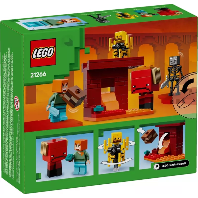 LEGO MINECRAFT 21266 La batalla de lava del Nether