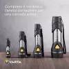 Varta Day Light Key Chain Light - Luz parpadeante para llavero - Aluminio - Negro - ABS sintético - Aluminio - Goma - LED - 1 lámpara - 12 lm