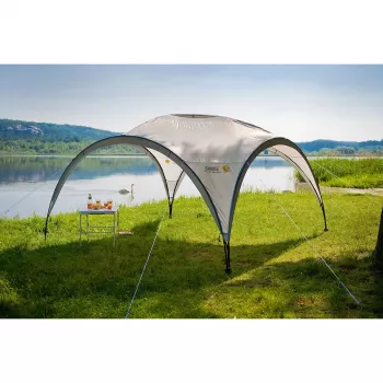 Pabellón Event Shelter, 4,5 x 4,5 m (Gris claro/Gris)