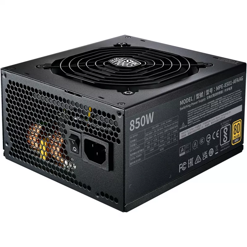 Fuente de alimentación Cooler Master MWE Gold 850 V2 850W