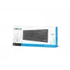 Natec Barracuda - teclado - US - negro - teclado - inglés US - negro