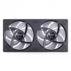 Ventilador Jonsbo ZB-240 240mm ARGB PWM negro — diseño Infinity-Mirror