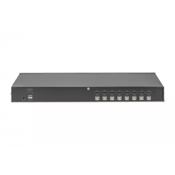 Conmutador KVM HDMI de 8 puertos Digitus USB 4K Ultra HD