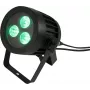 Luz PAR LED EUROLITE 3x8W QCL Spot — LED COB RGB 3x8W, foco PAR compacto