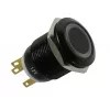 Lamptron LAMP-SW1913L-H interruptor antivandálico 19 mm, Blackline, verde