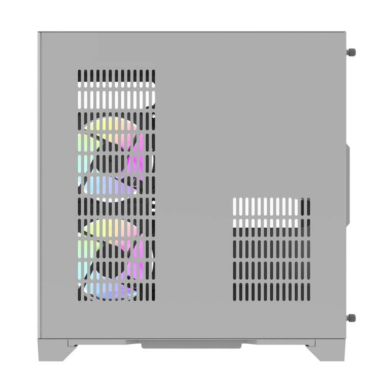 Caja de ordenador Darflash FT350 + 5 ventiladores aRGB (blanca)