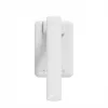 Media-Tech MT222 Leditou lámpara de escritorio LED con cargador inalámbrico Qi de 15 W, reloj, alarma, termómetro, blanca